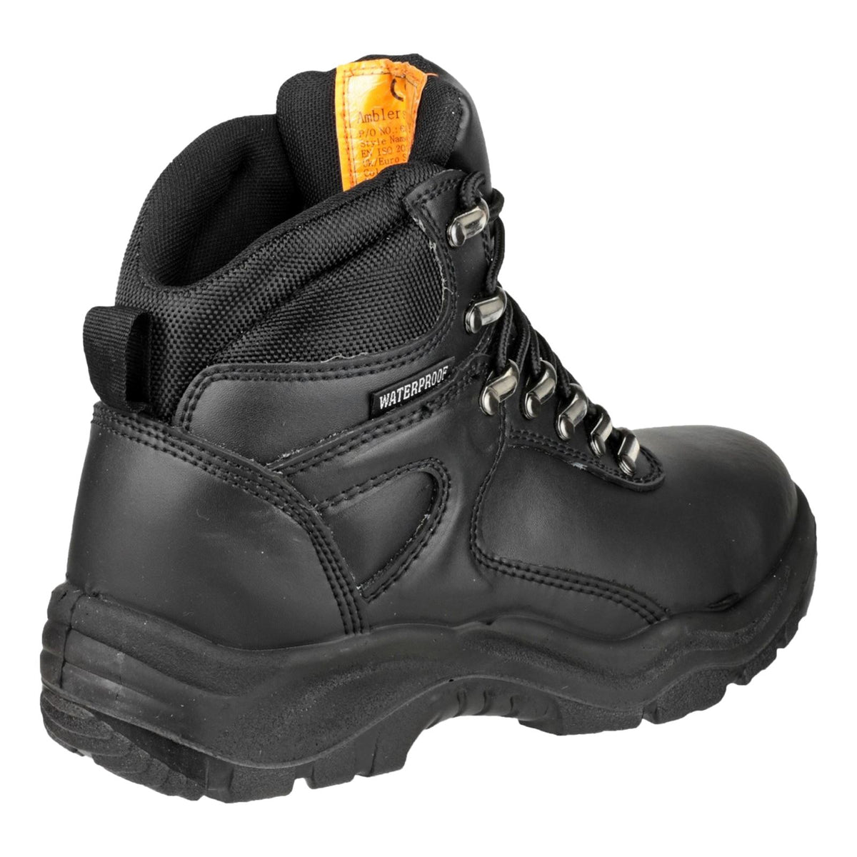Amblers Safety FS218 Leather Black Safety Boots