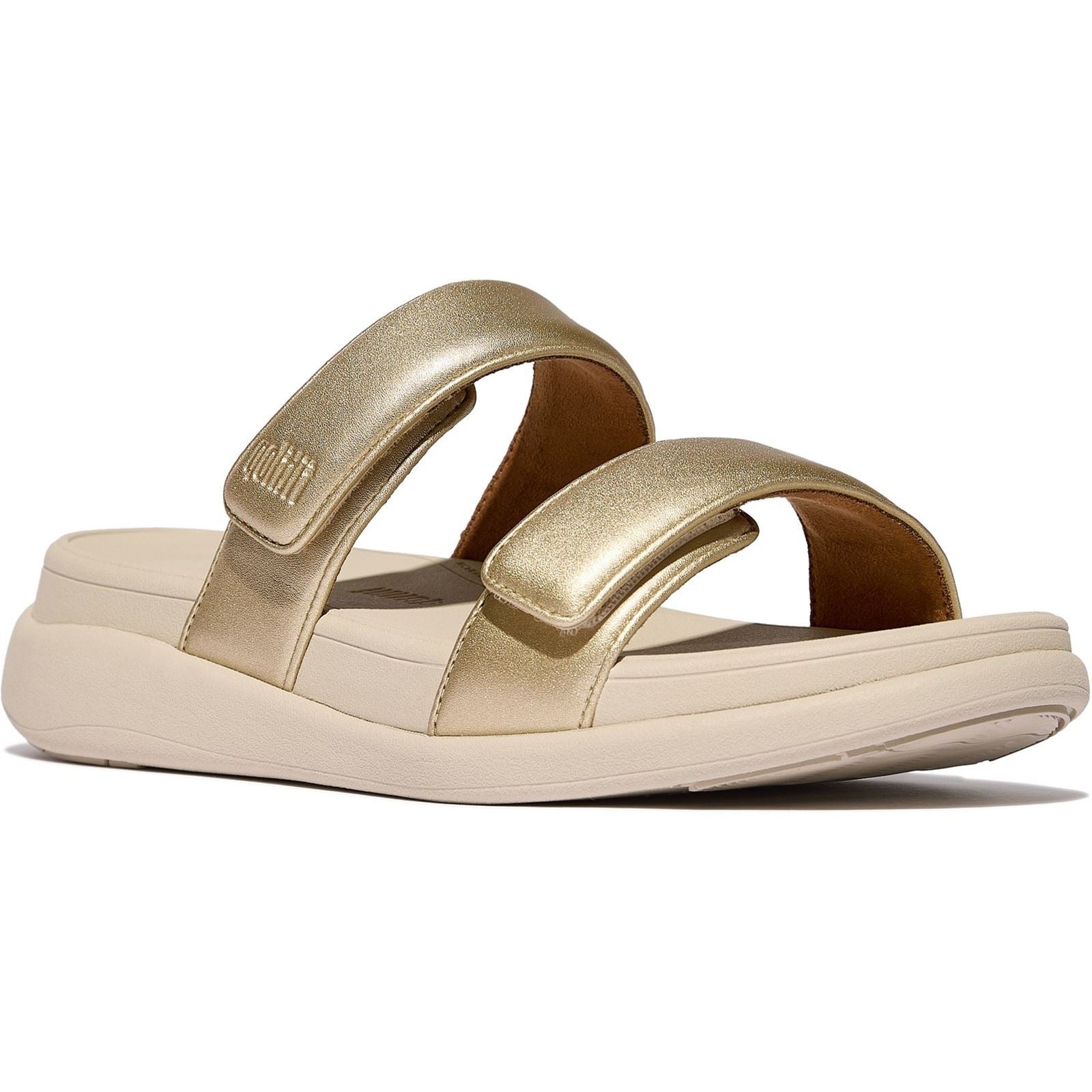 Fitflop F-Mode Go Polyurethane Women's Platino Sandals