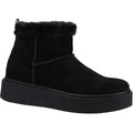 Hush Puppies Becca Suede Women's Black Winter Ankle Boots