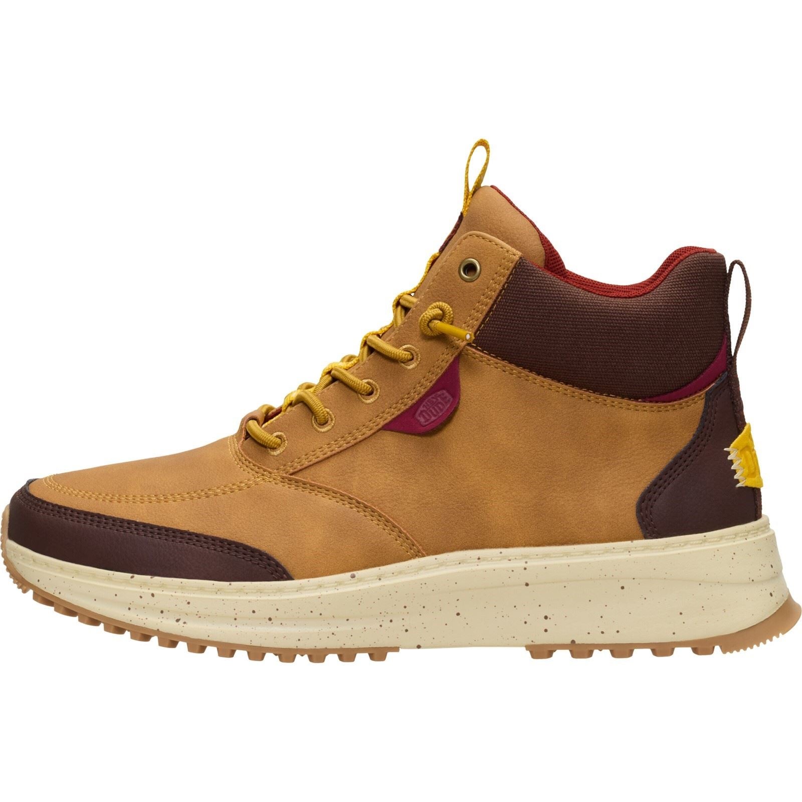 HEYDUDE Tahoe Classic Polyurethane Men's Wood Thrush/Multi Ankle Boots