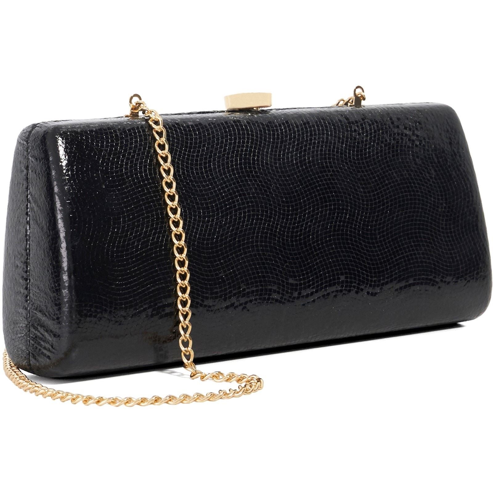 Dune Belinda Women's Black Clutch Bag