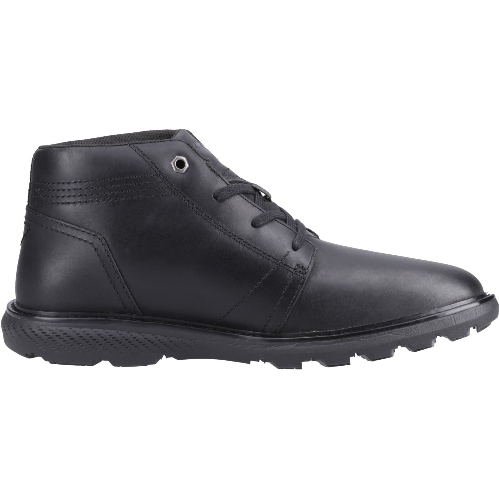 Caterpillar Trey 2.0 Leather Men's Black Ankle Boots