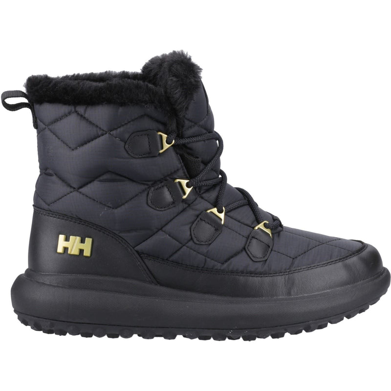 Helly Hansen Sport Willetta 2 Mid Leather Women's Black Winter Mid Calf Boots