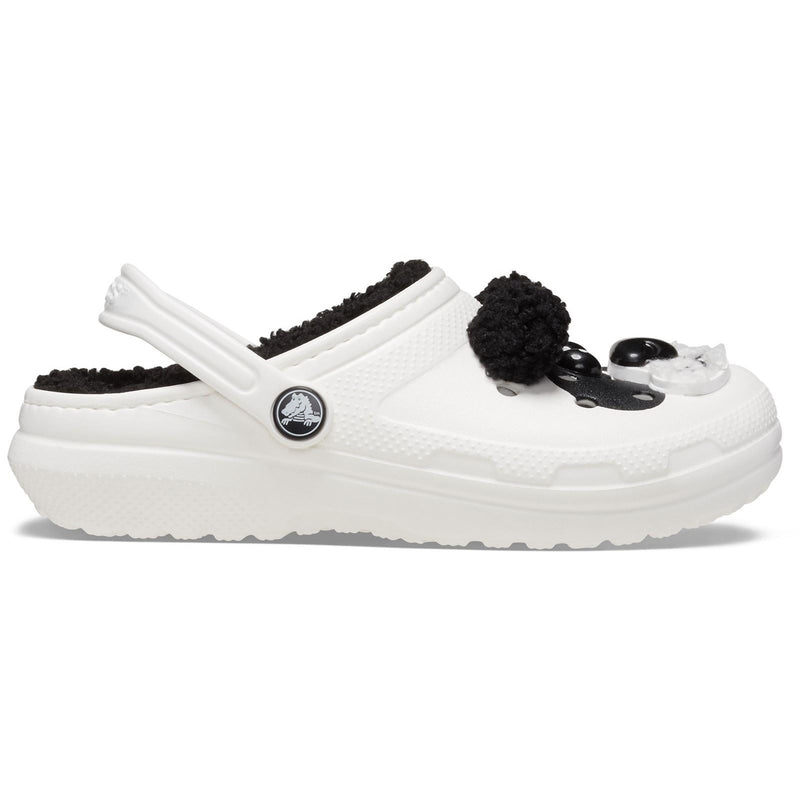 Crocs Classic Lined Fun Lab Synthetic Panda Clogs