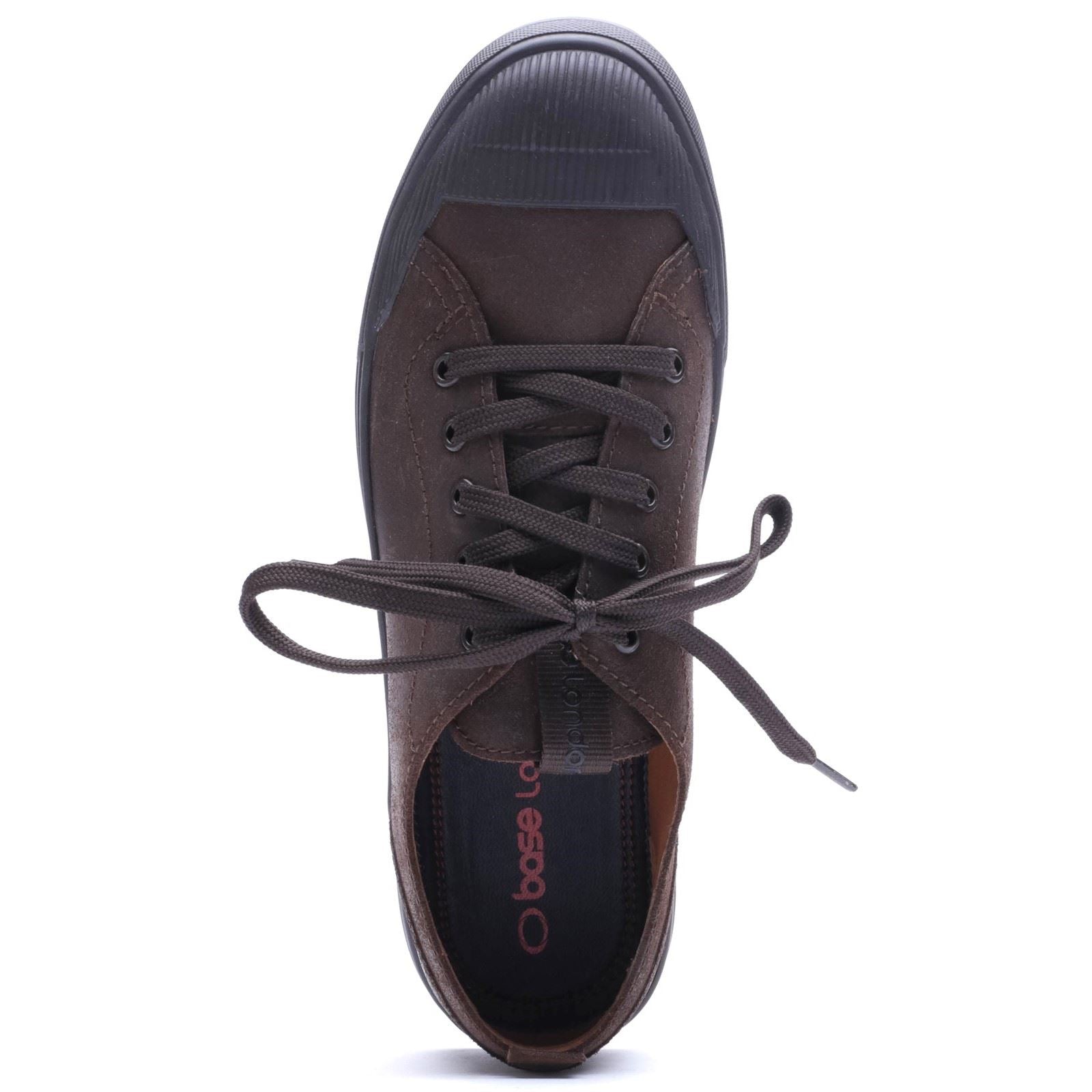 Base London Volt Leather Men's BROWN Lace-Up Shoes