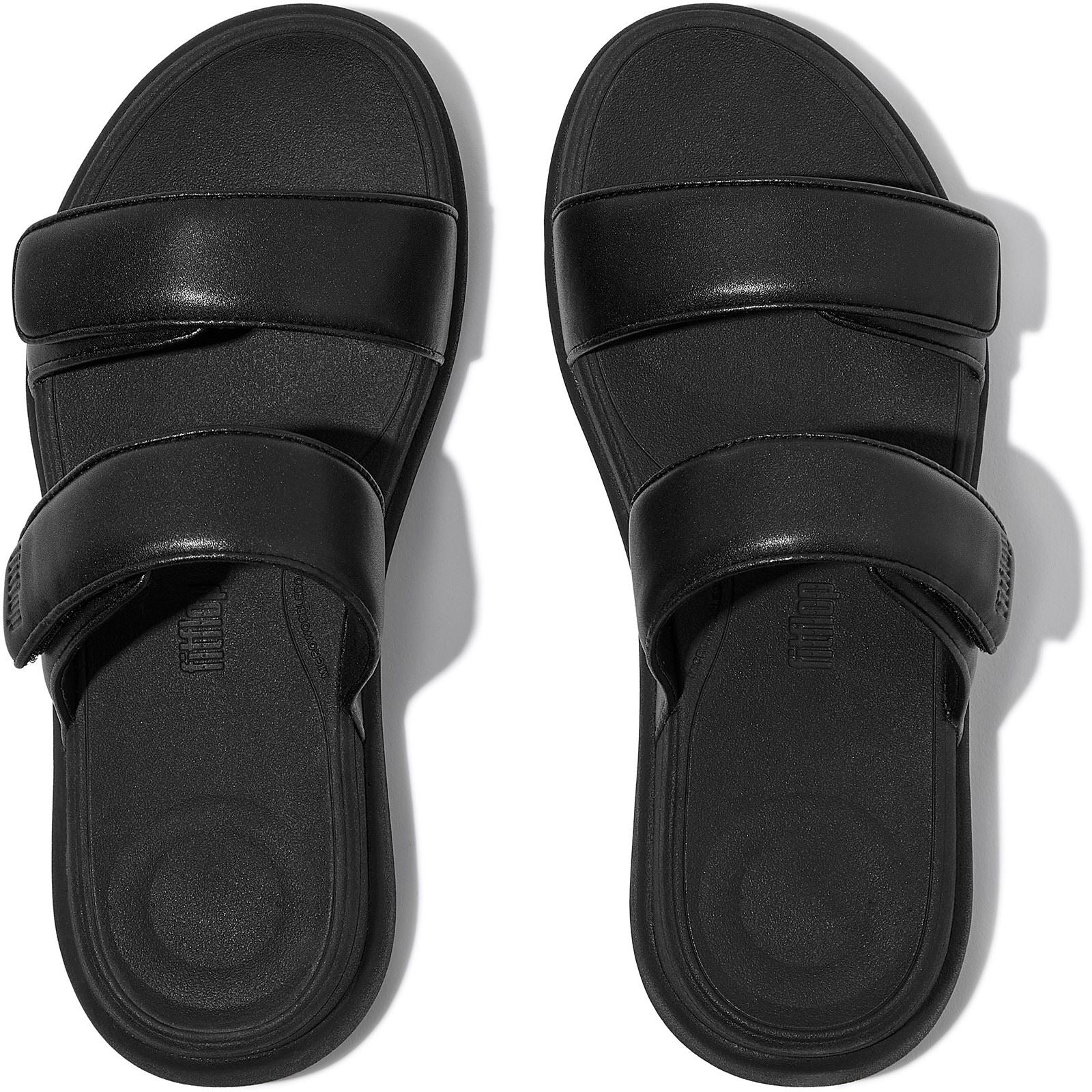 Fitflop F-Mode Go Polyurethane Women's All Black Sandals