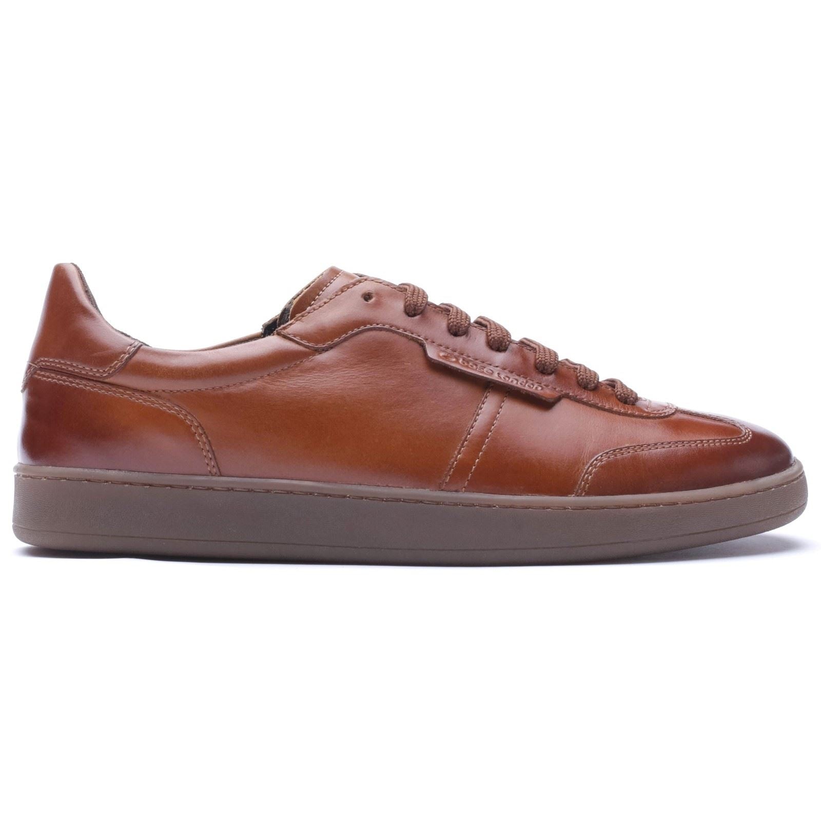 Base London Tucker Leather Men's TAN Trainers
