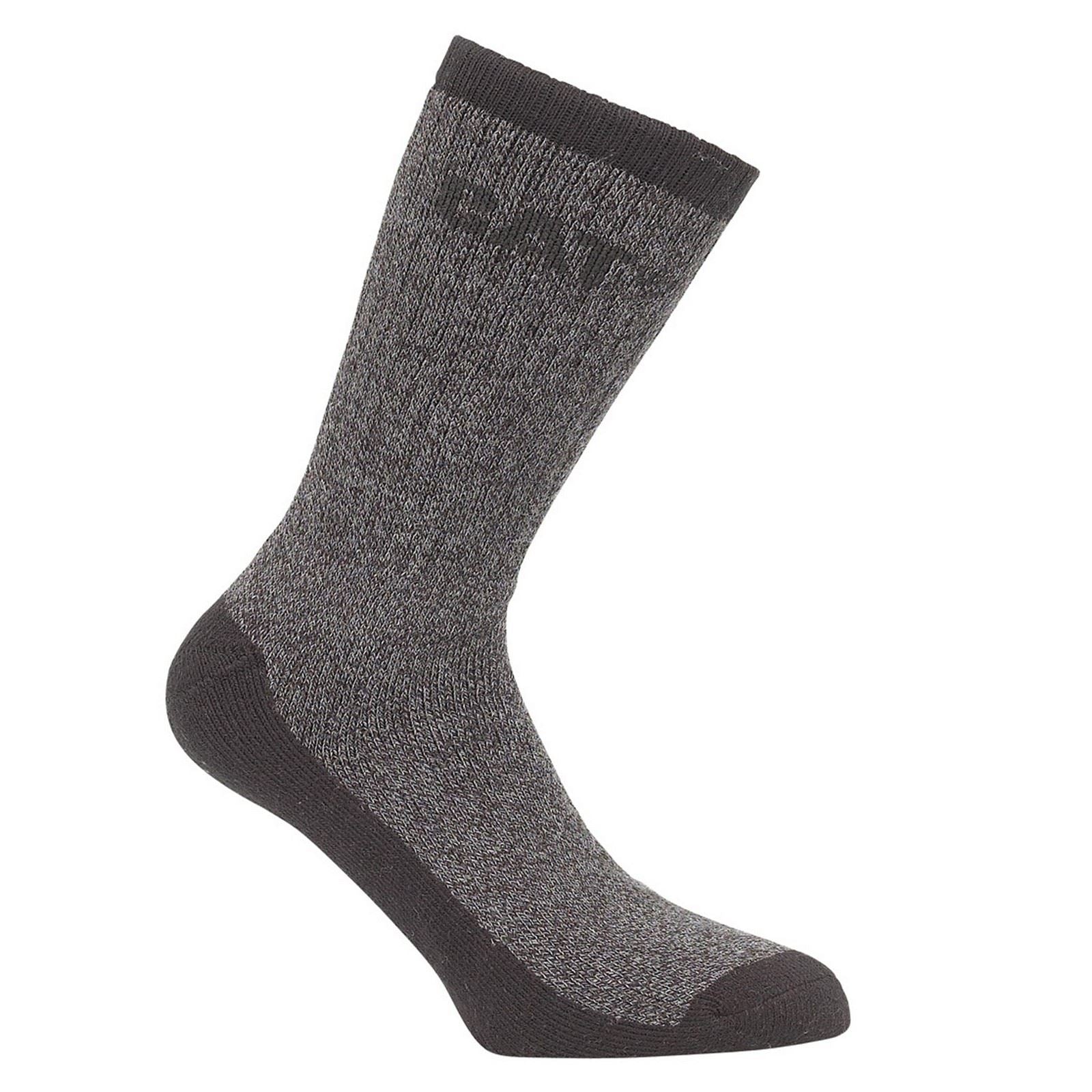 Caterpillar CAT Thermo Cotton Grey Socks - Calf