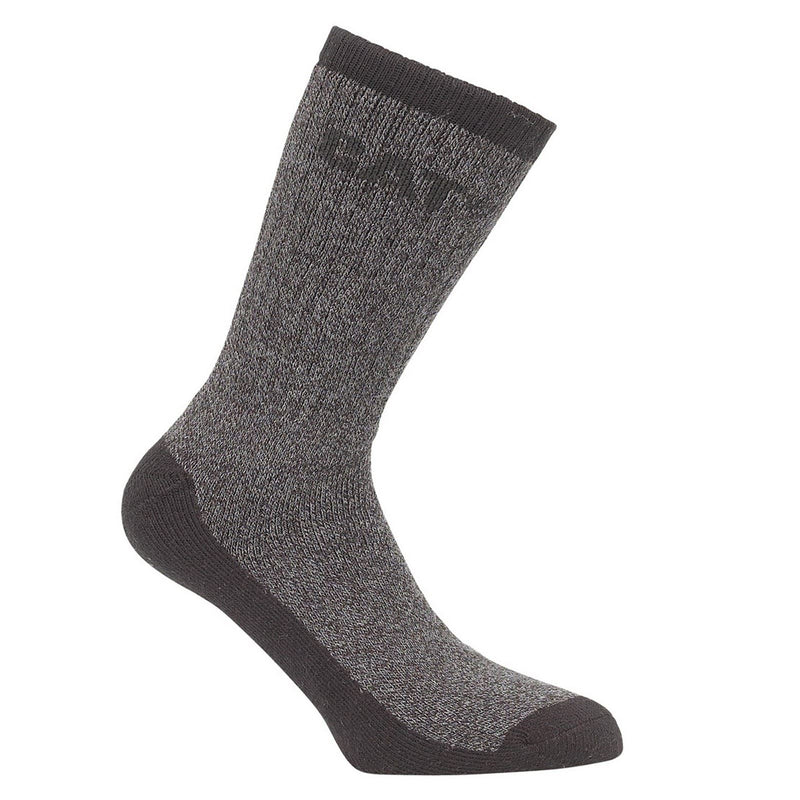 Caterpillar CAT Thermo Cotton Black Socks - Calf