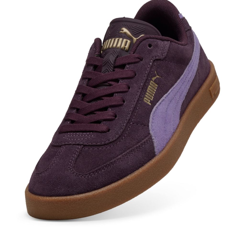 Puma Club II Era Suede Plum Trainers