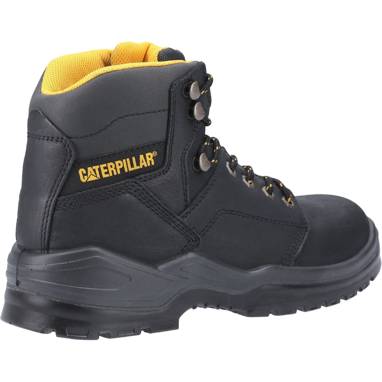 Caterpillar Striver Leather Black Safety Boots