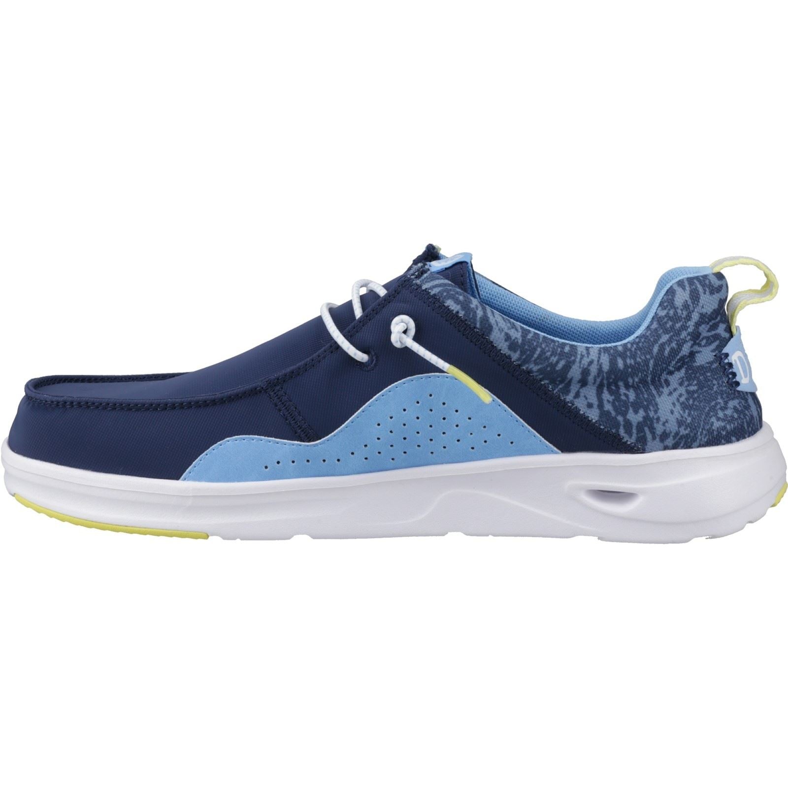 HEYDUDE Wally Hey2O Active Synthetic Men's Sargasso Blue/Alaskan Blue Moccasins Shoes