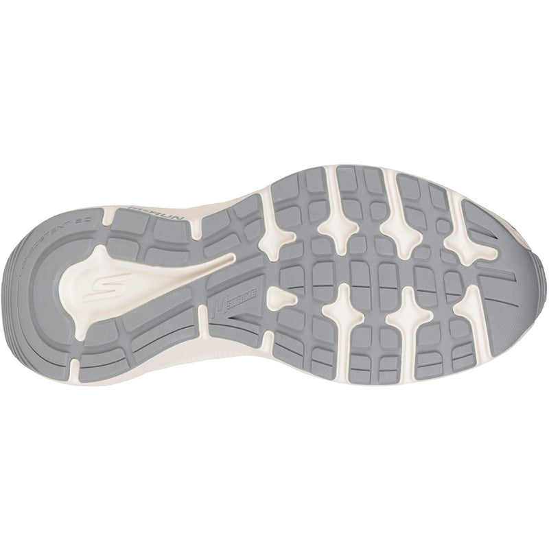 Skechers GO RUN Consistent 2.0 Volt Leather Women's Silver/Navy Trainers