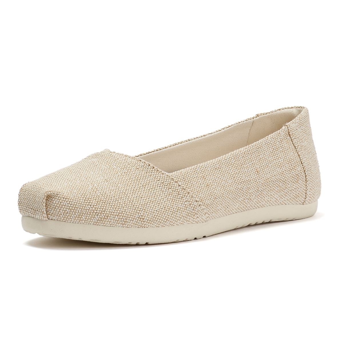 TOMS Alpargata Ballet Canvas Women's Champagne Espadrilles