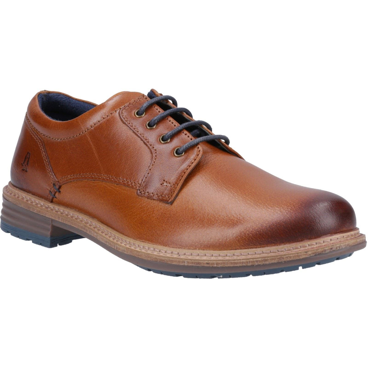 Hush Puppies Julian Leather Men's Tan Lace-Up Shoes