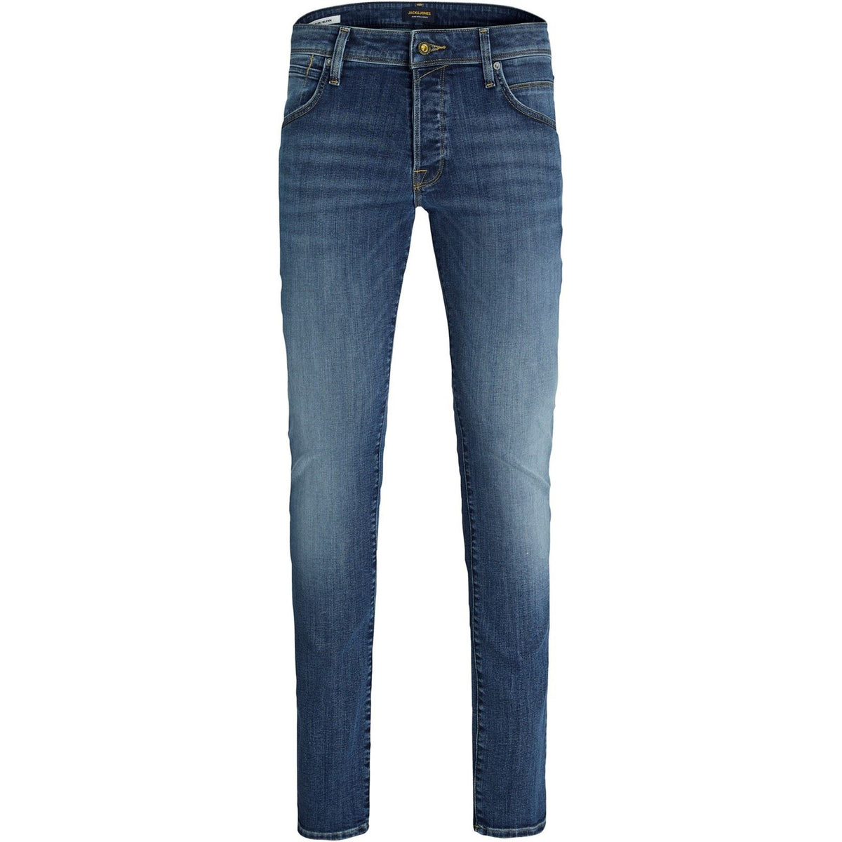 Jack & Jones Glenn Fox Cotton Men's Blue Slim Jeans