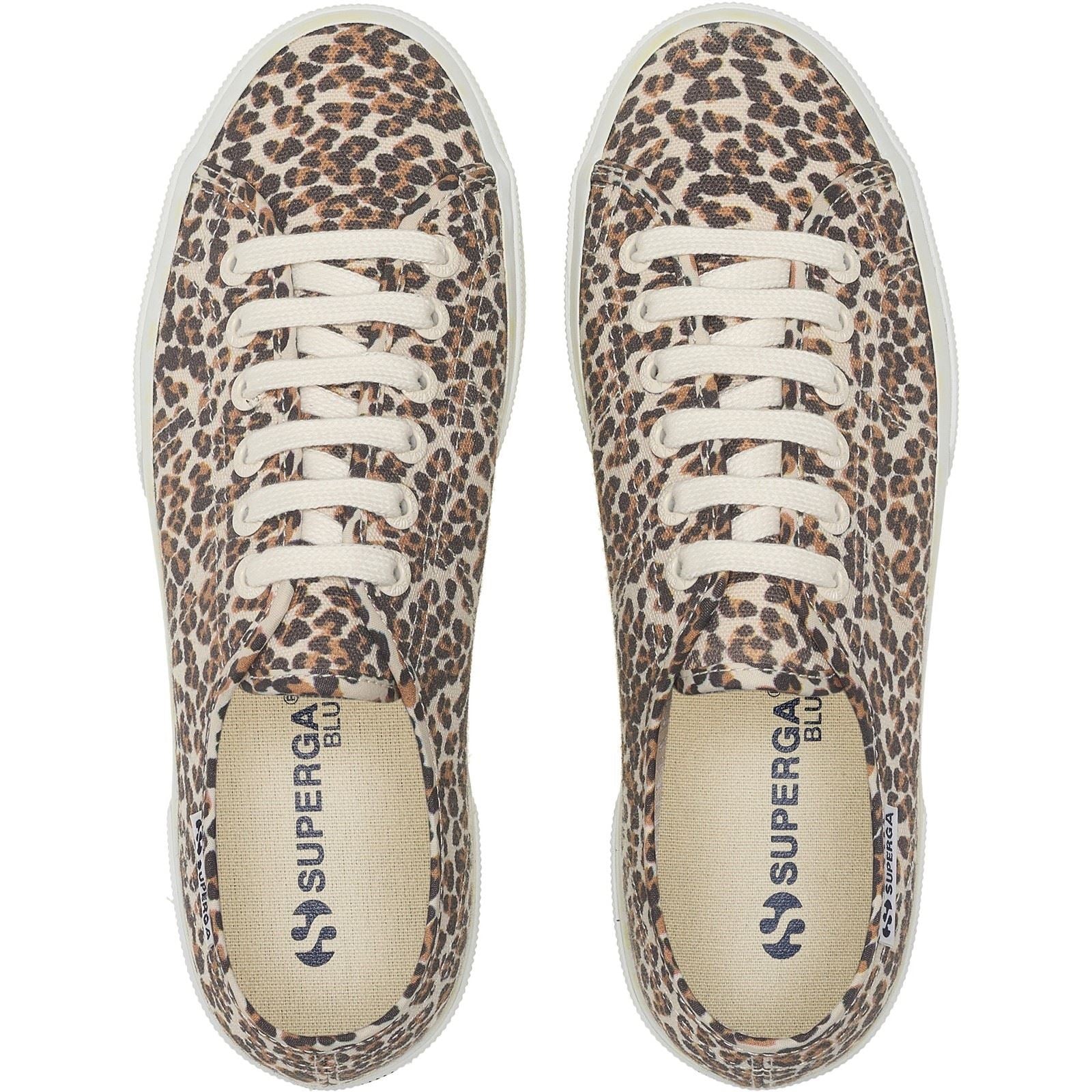 Superga 2740 Leopard Print Canvas Women's Leopard Trainers