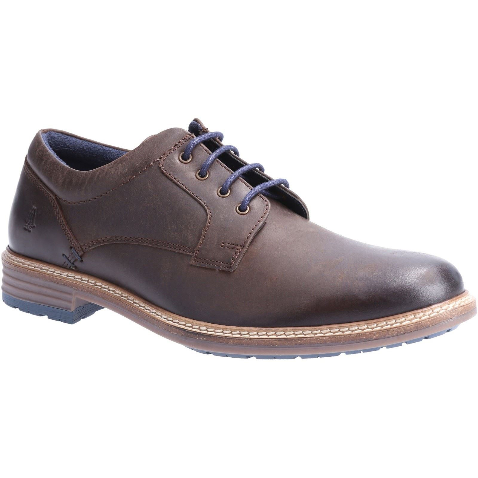 Hush Puppies Julian Leather Men's Brown Lace-Up Shoes