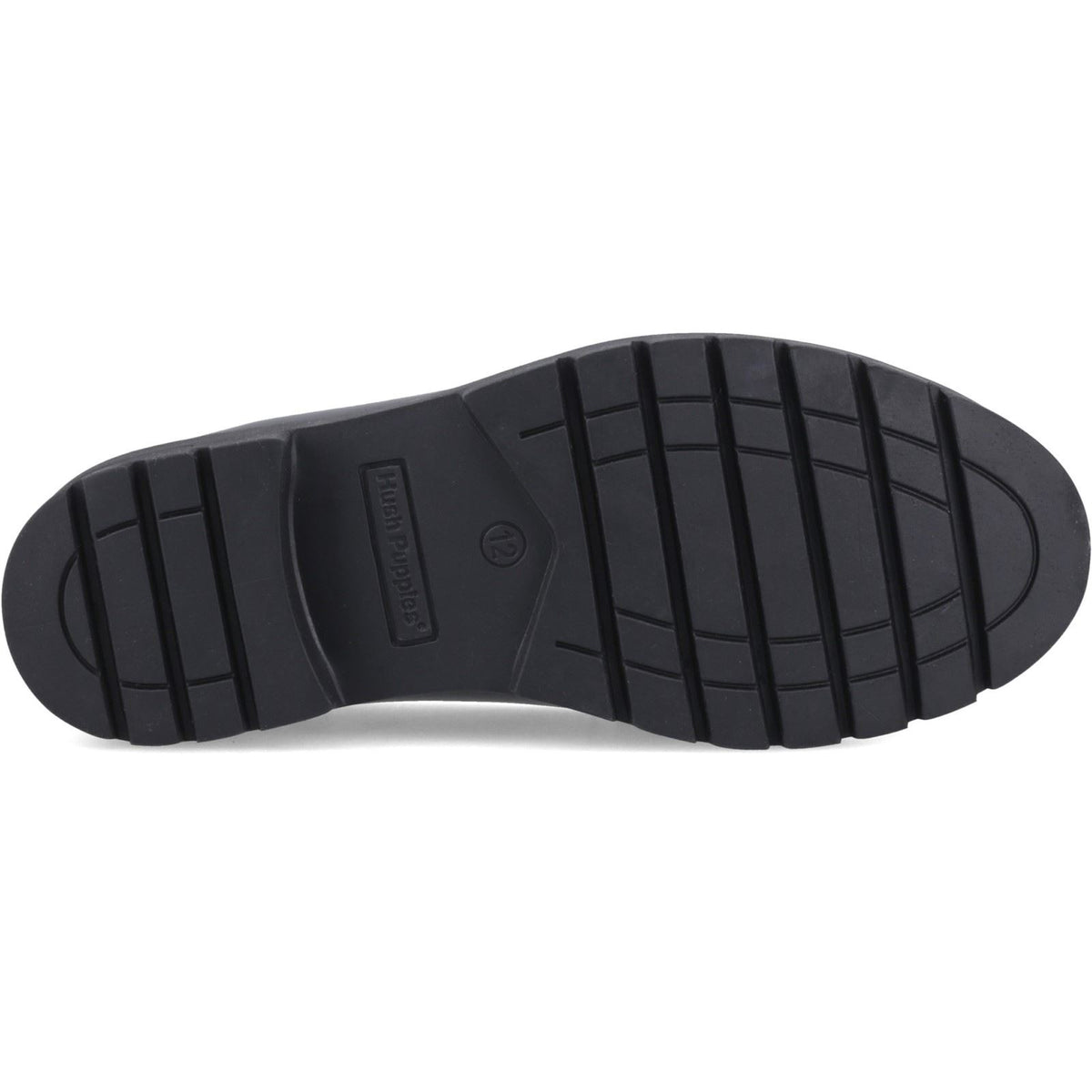 Hush Puppies Hazel Snaffle Leather Black Loafers