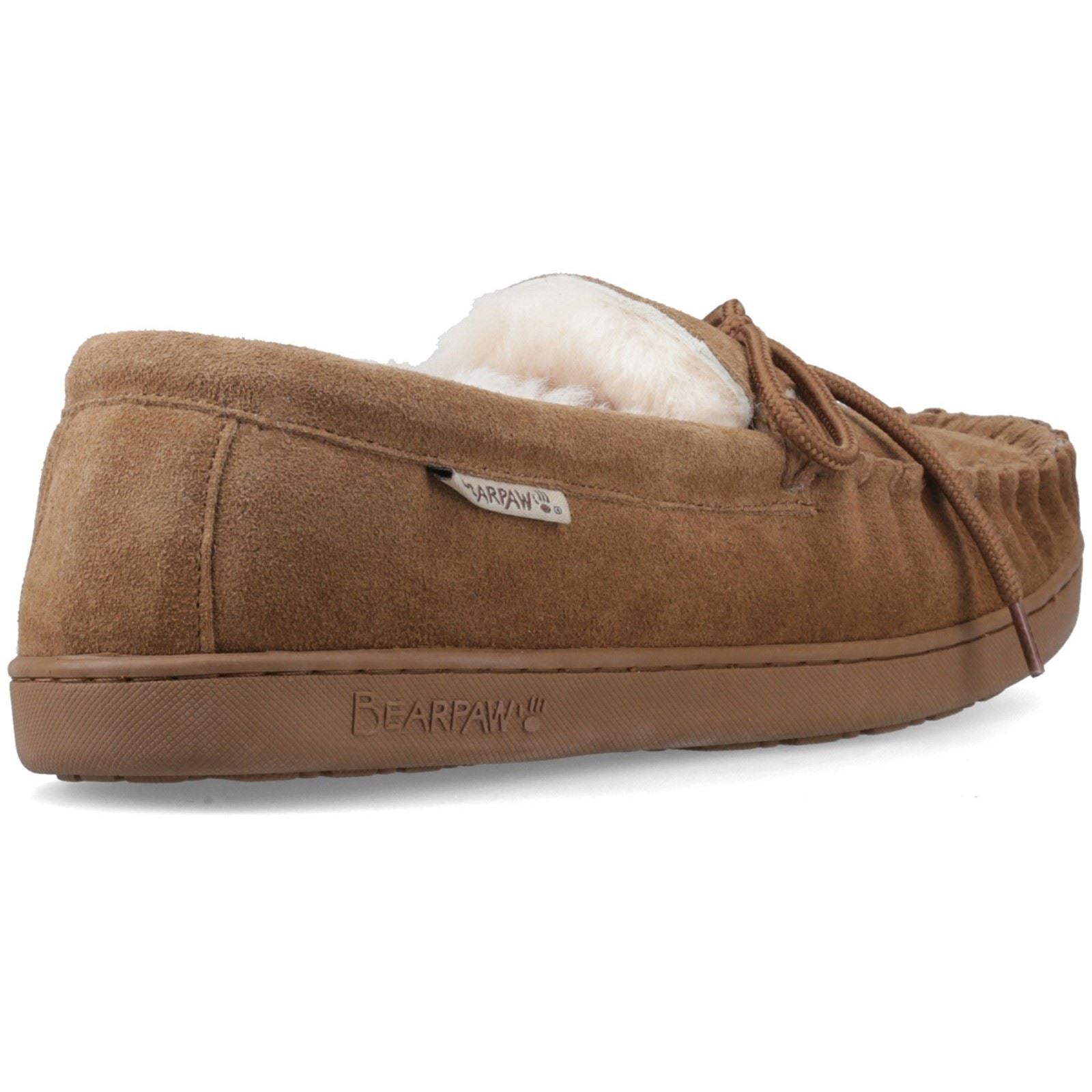 Bearpaw Moc II Suede Men's Hickory Slippers