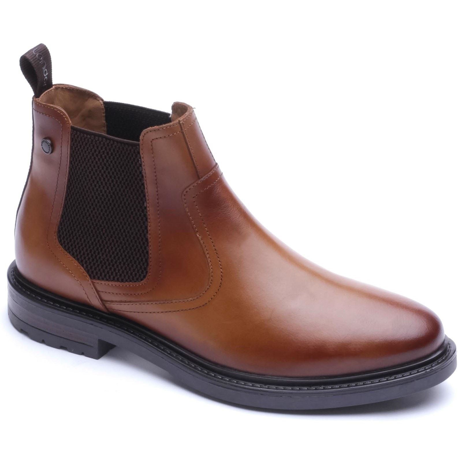 Base London Smith Leather Men's TAN Boots