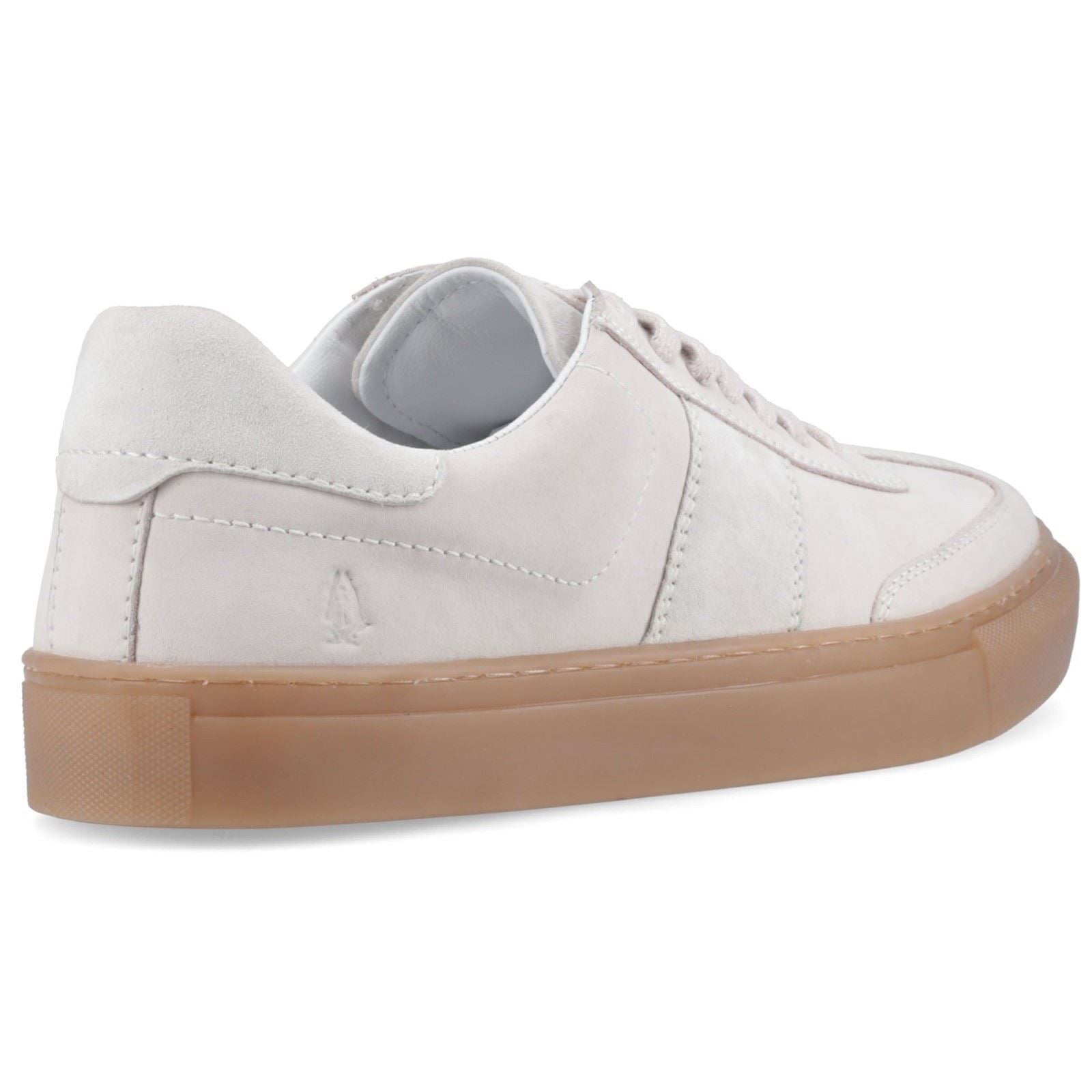 Hush Puppies Riley Suede Men's White Trainers
