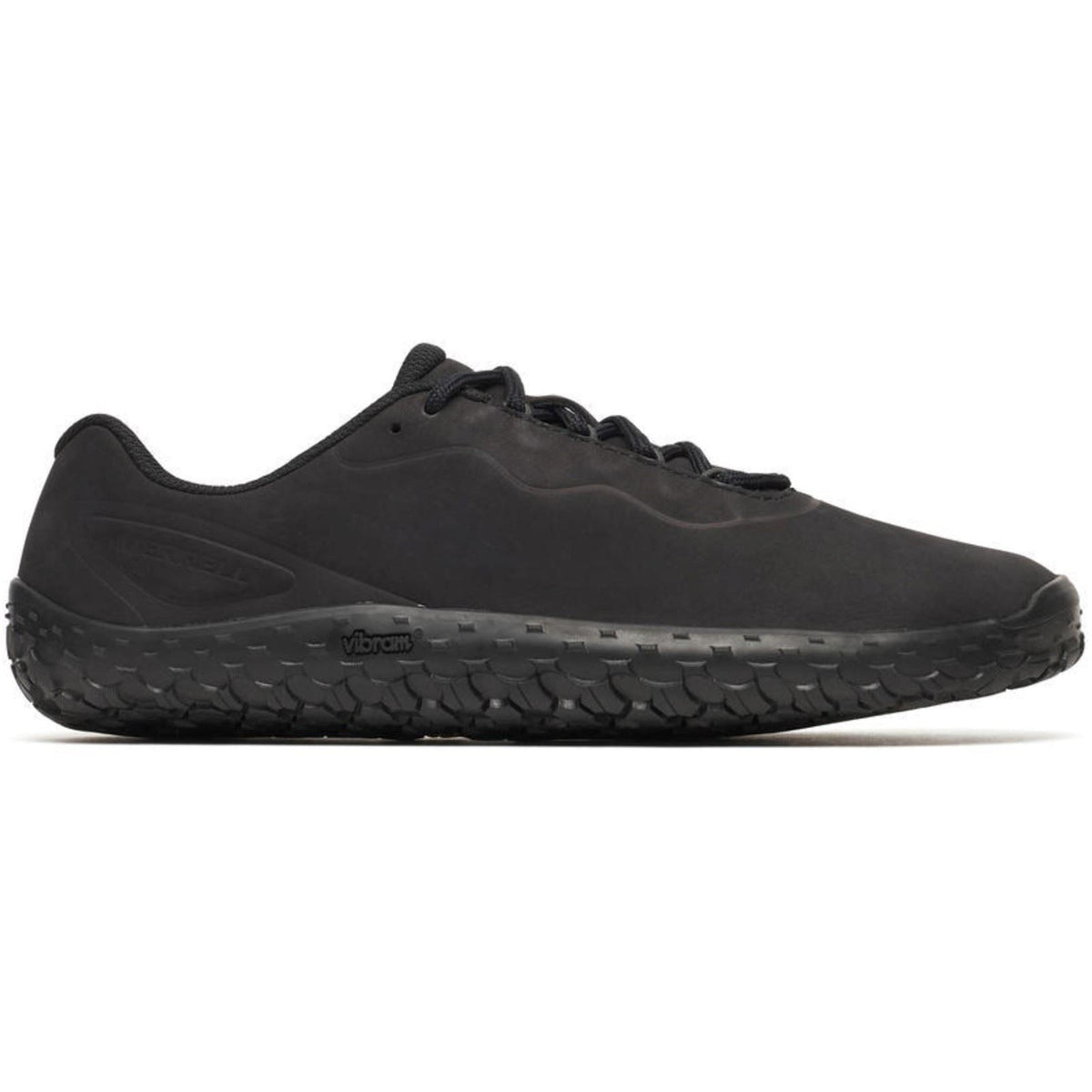 Merrell Vapor Glove 7 Leather Men's Black Trail Running Shoes