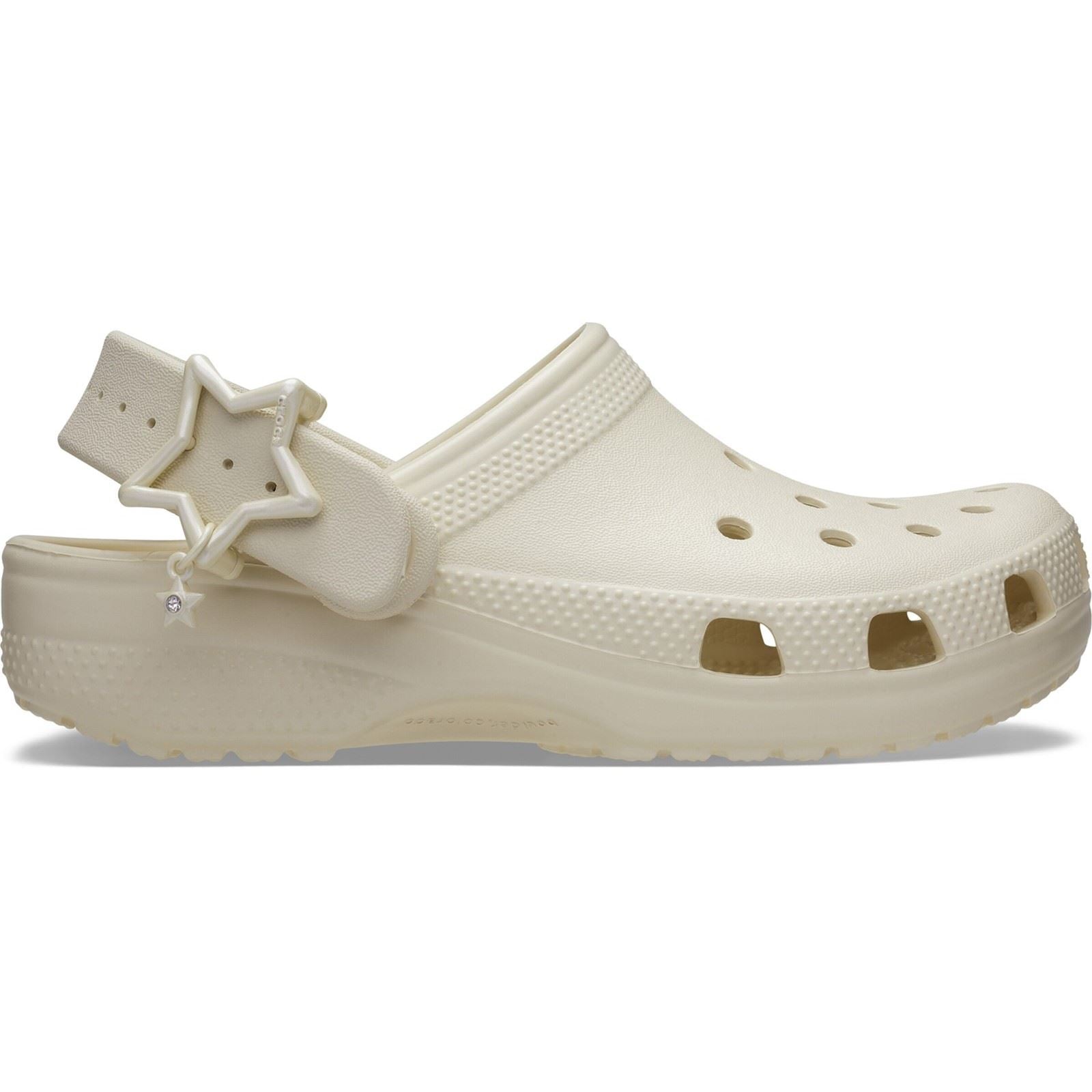 Crocs Classic Star Buckle EVA Girl's Frappé Clogs