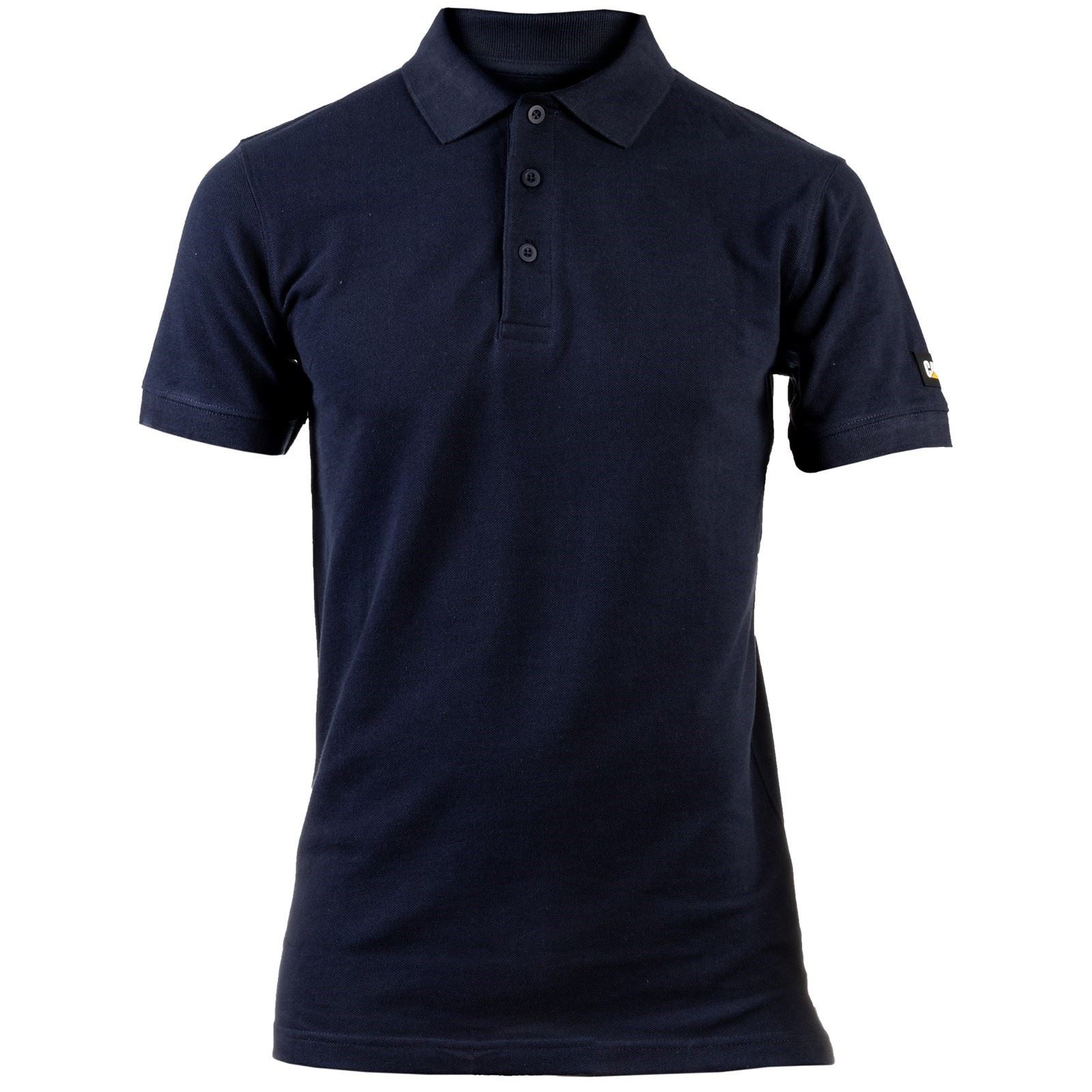 Caterpillar Essentials Cotton Men's Blue Polo Shirt