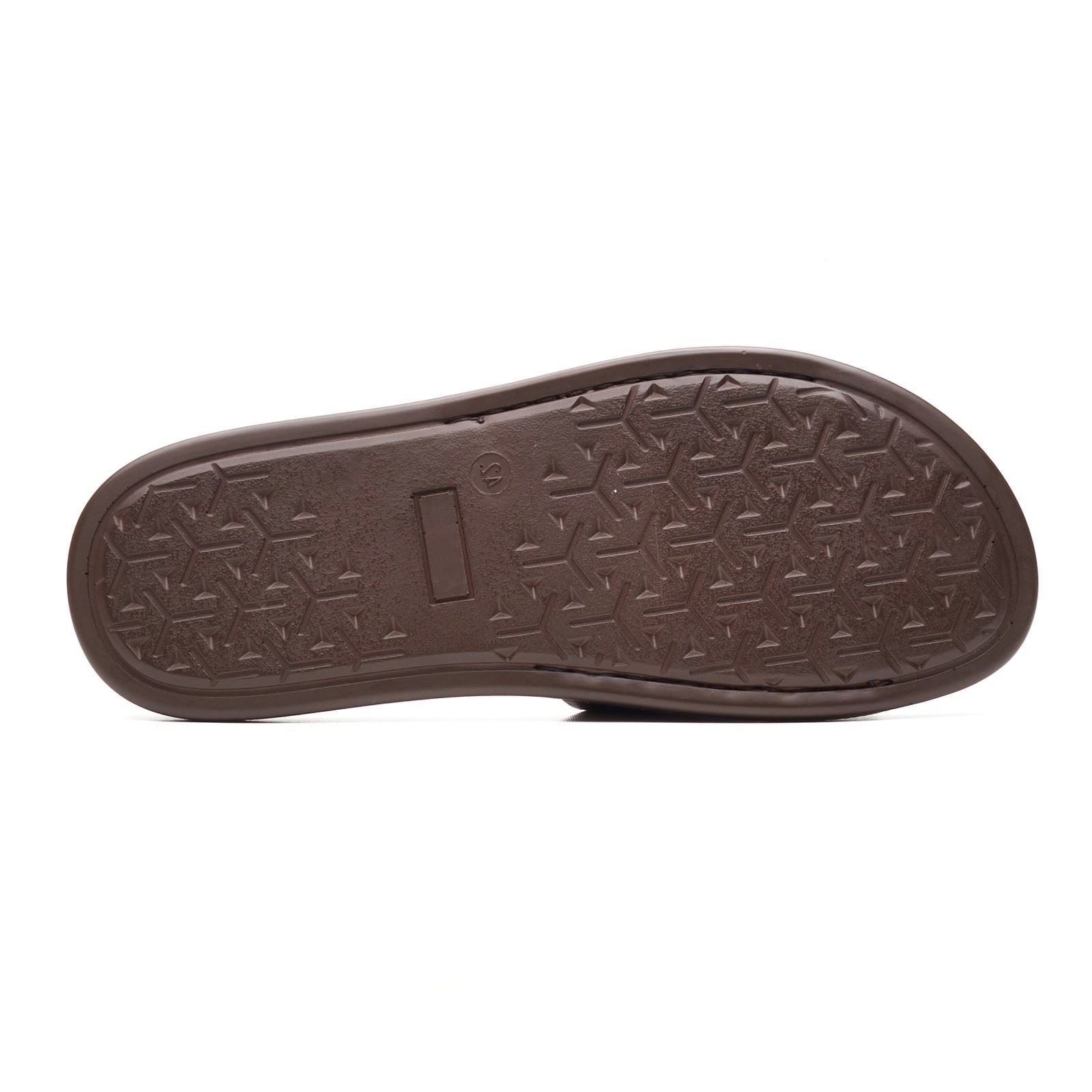 Base London Albany Leather Men's Brown Slides