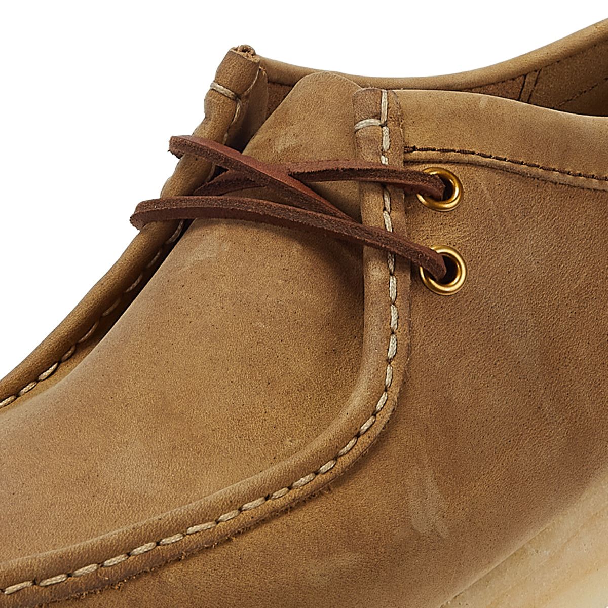 Clarks Originals Wallabee Men's Brown Leather Shoes