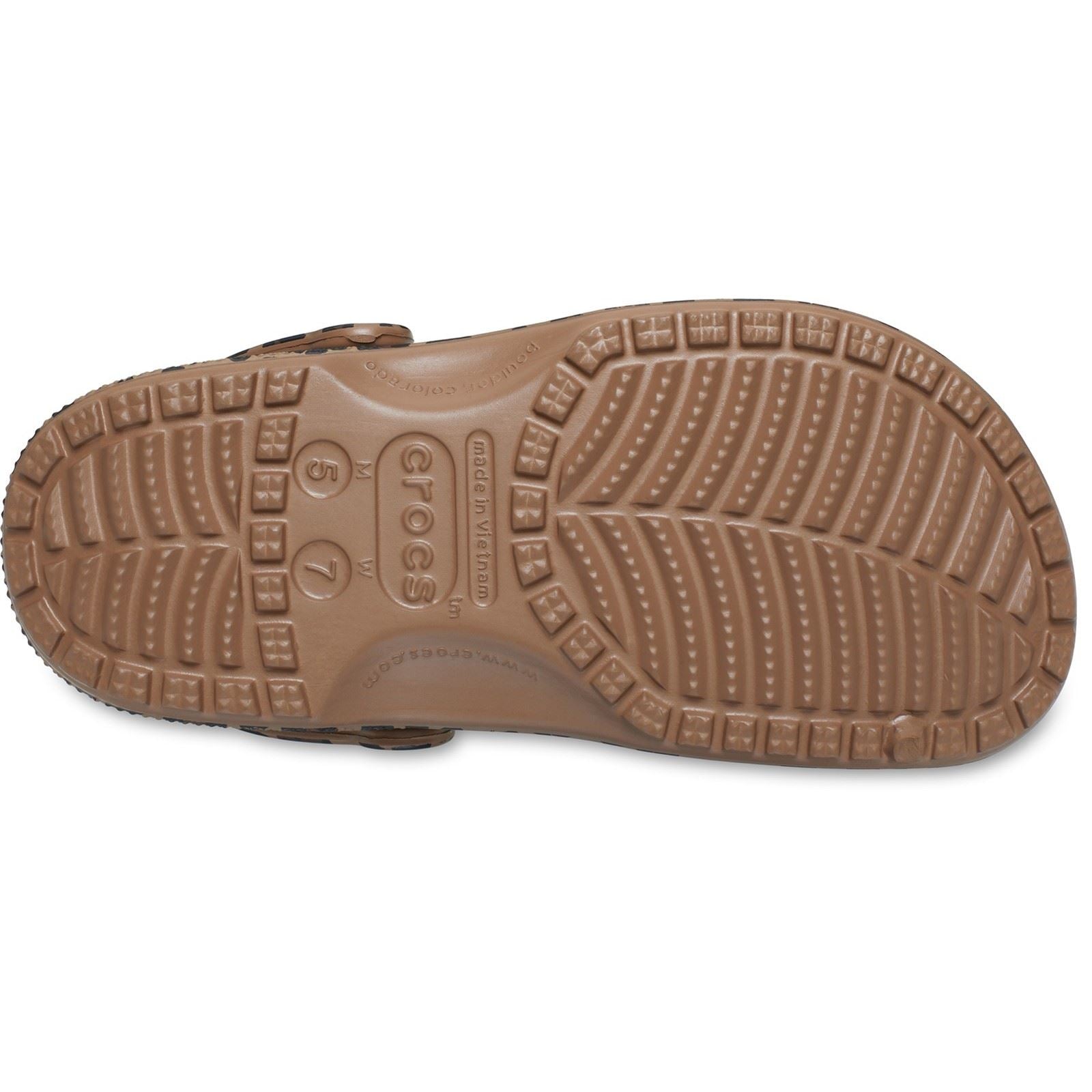 Crocs Classic Animal EVA Women's Sepia/Leopard Clogs