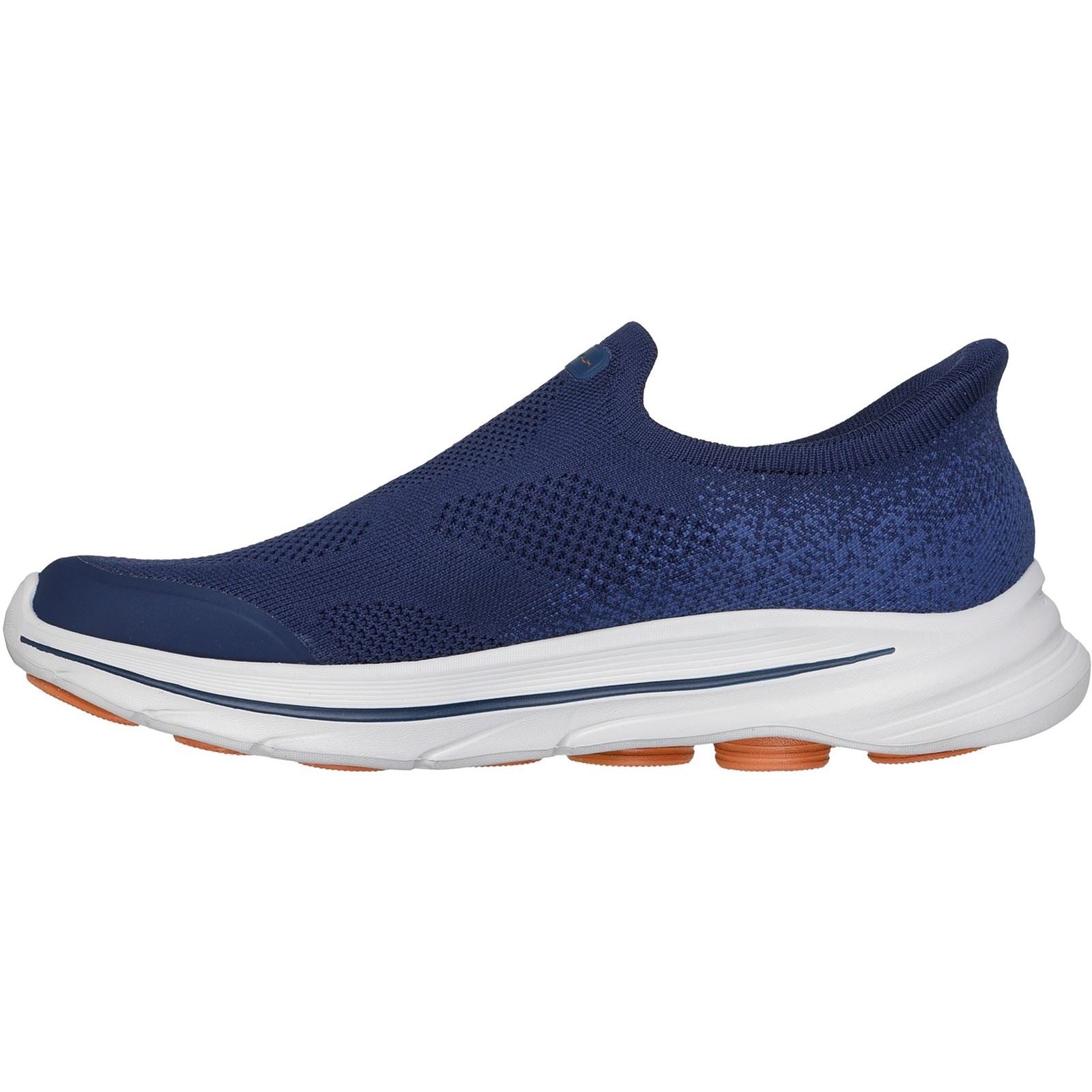 Skechers Go Walk 8 Pelayo Textile Men's Navy/Orange Trainers