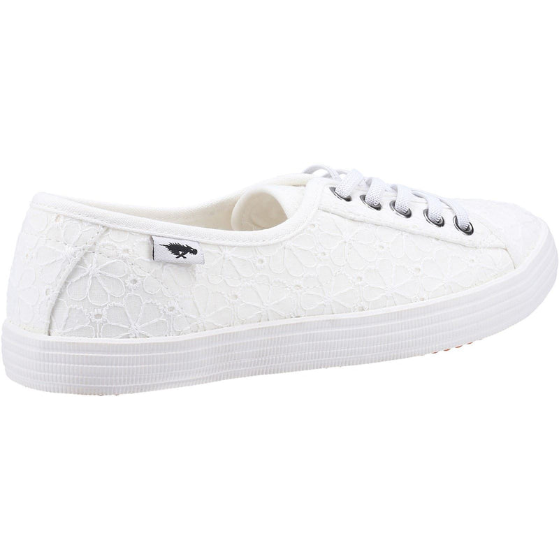 Rocket Dog Chow Chow Cotton Women's White Trainers