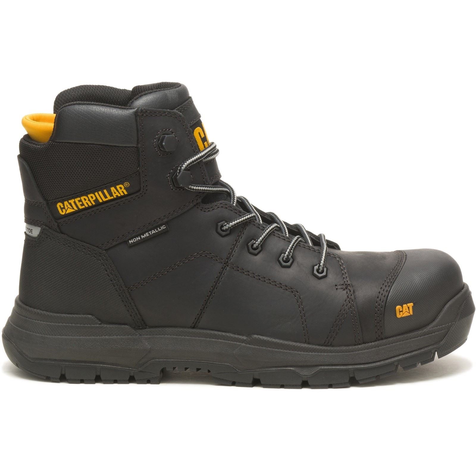Caterpillar Crossrail 2.0 Leather Black Safety Boots