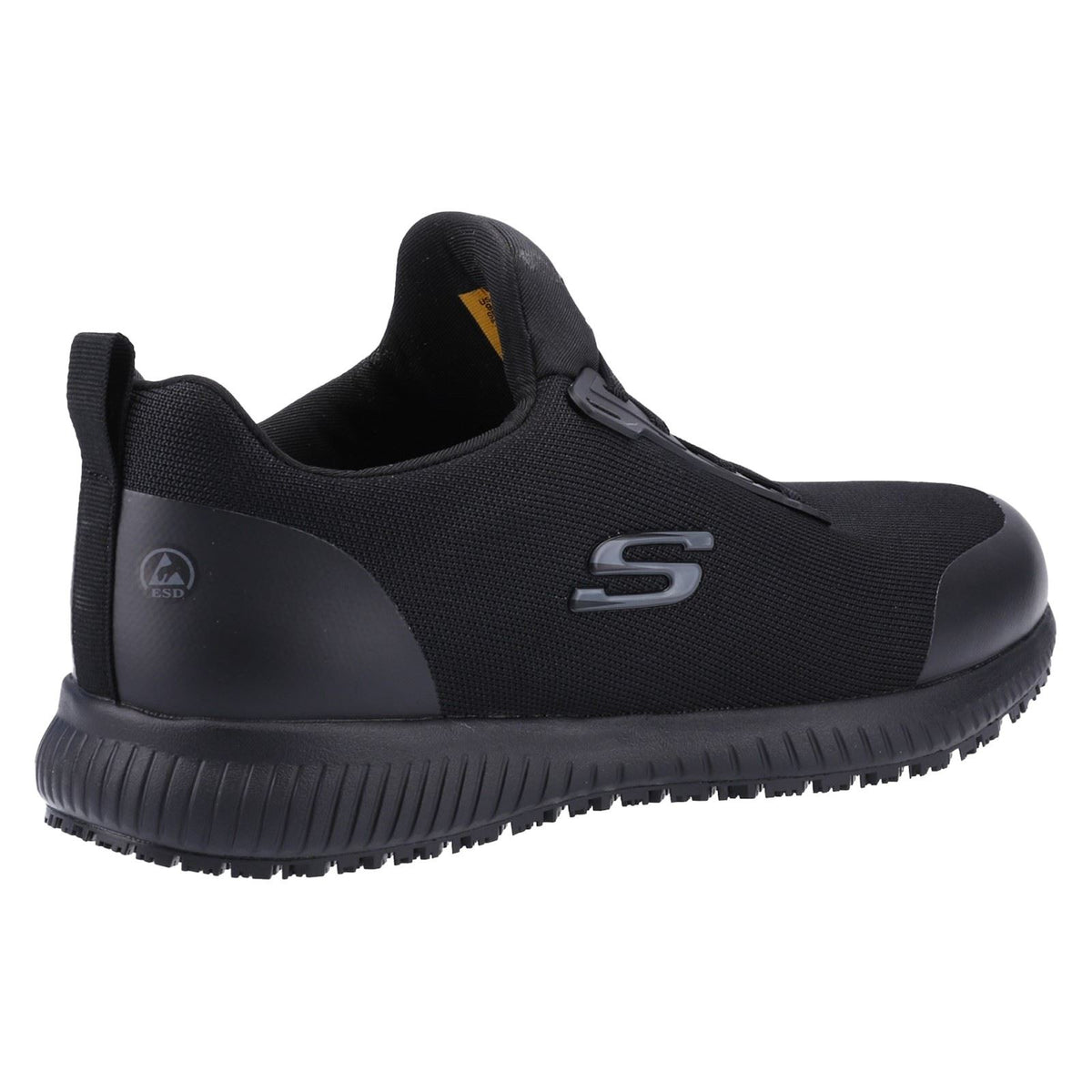 Skechers Workwear Squad SR Myton Textile Men's Black Safety Trainers