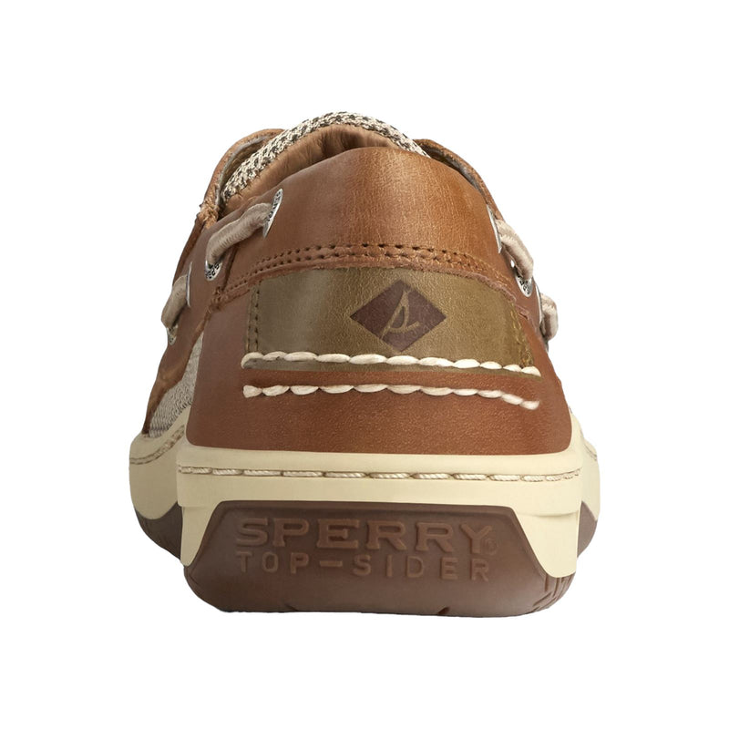 Sperry Billfish 3-Eye Leather Men's Dark Tan Boat Shoes