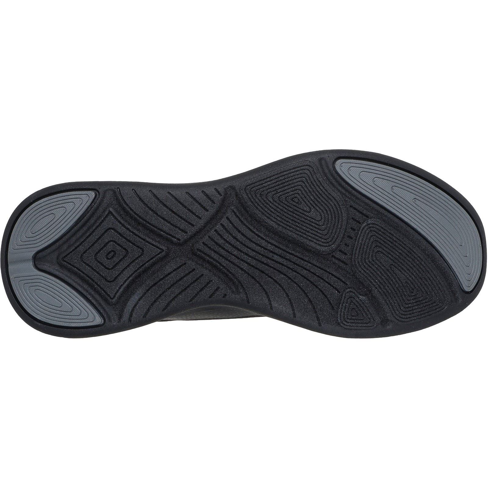 Skechers Bobs Moda Flex Textile Women's Black Trainers