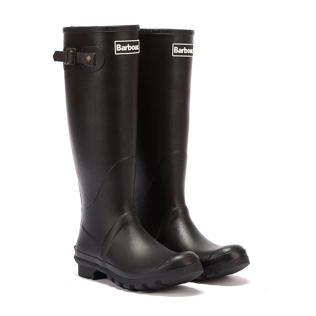 Barbour Bede Women's Black Wellingtons