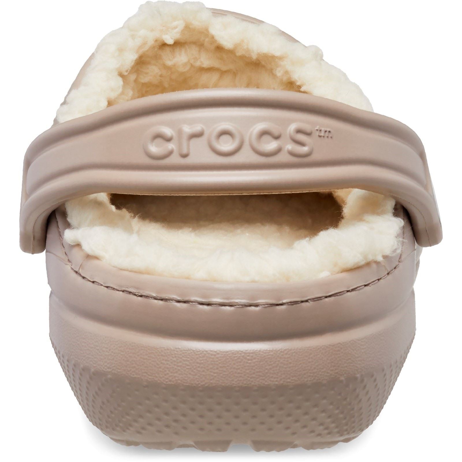 Crocs 203591 CLASSIC LINED UNI Synthetic Mushroom/Bone Clogs