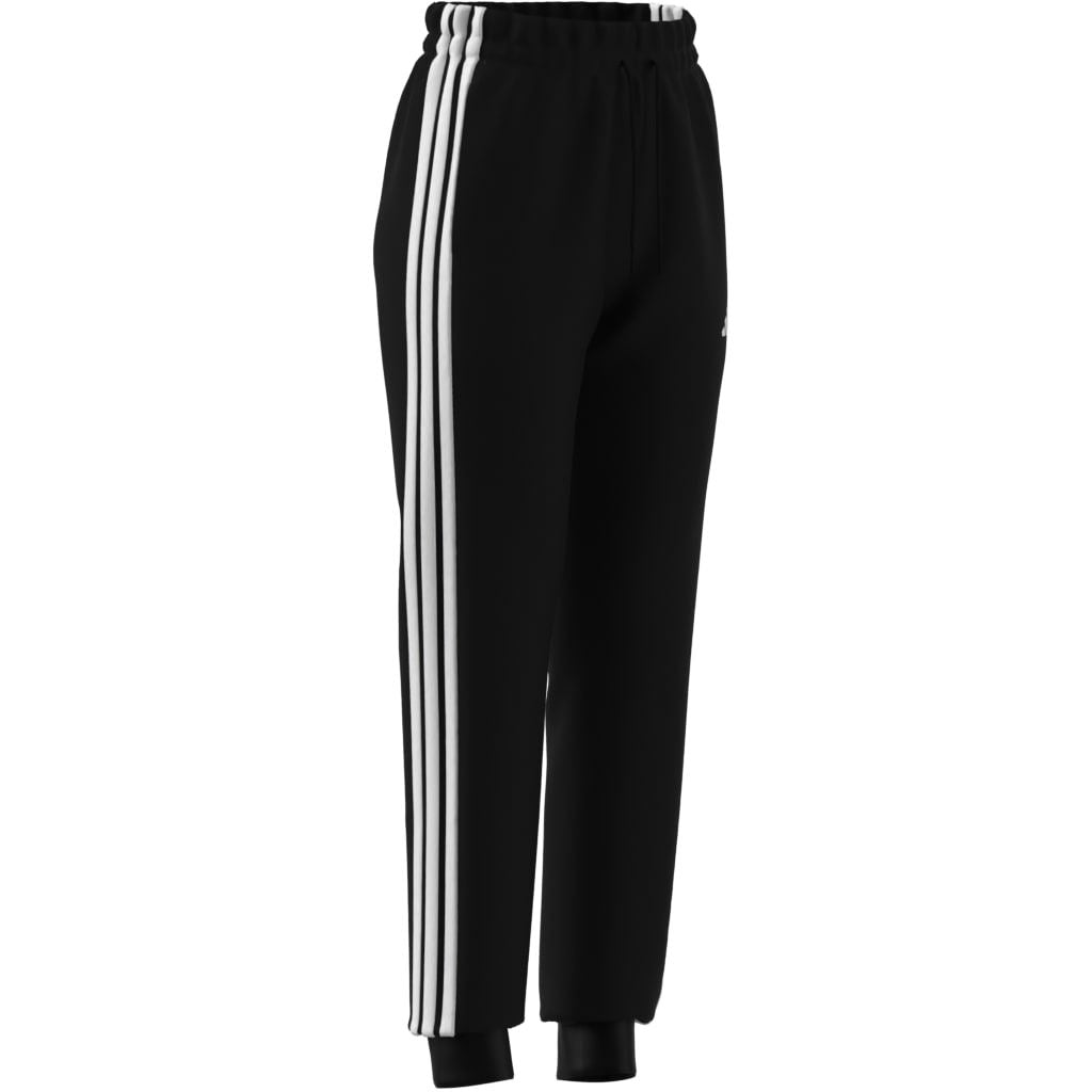 Adidas Women's 3 Stripe Black/White Joggers