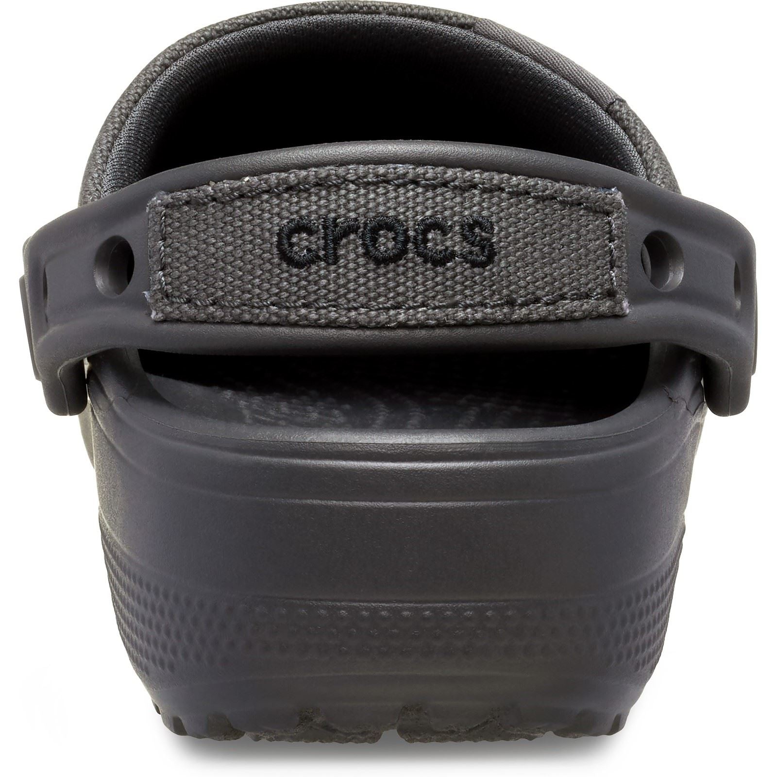Crocs Classic Crafted Textile Blend Kids Black Clogs