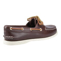 Sperry Authentic 2 Eye Leather Men's Brown Boat Shoes