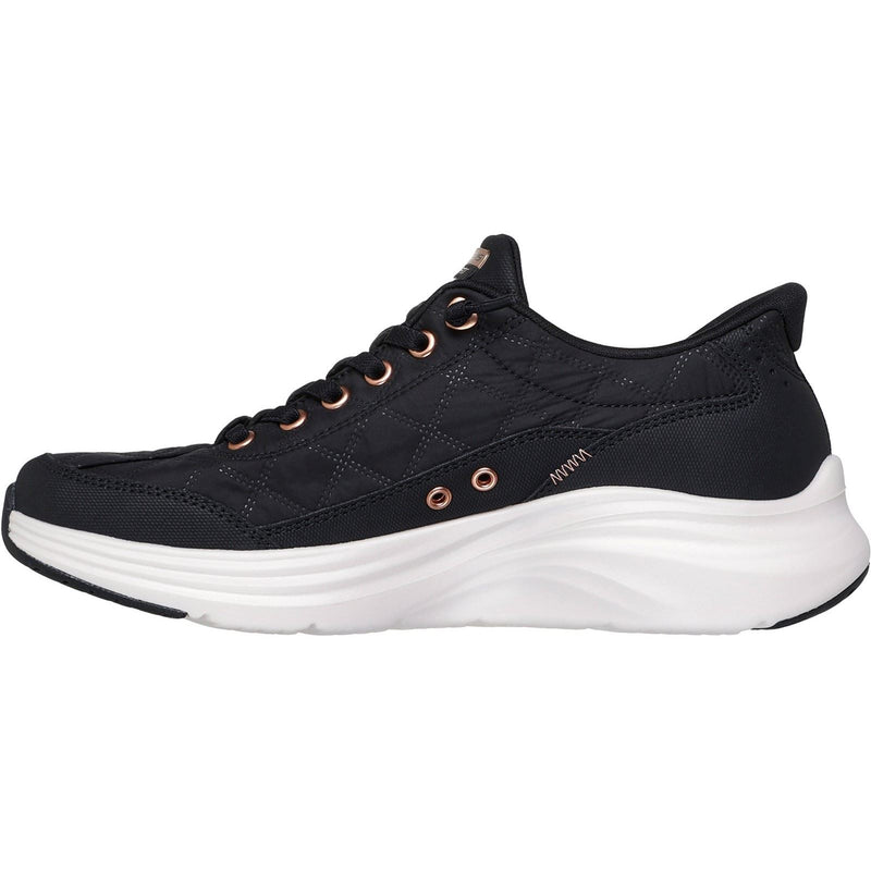 Skechers Contour Foam Golden Hour Textile Women's Black/Rose Gold Trainers