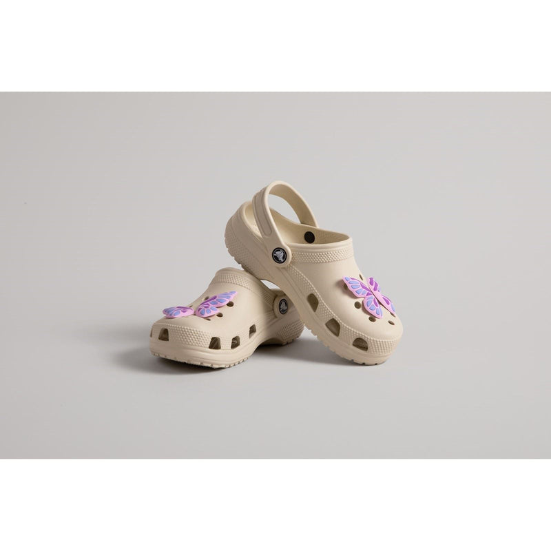 Crocs Kids' Classic Synthetic Bone Clogs