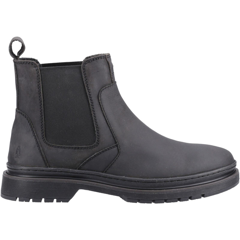 Hush Puppies Jamie Leather Men's Black Boots