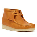 Clarks Originals Wallabee Mid Tan Leather Men's Orange Boots