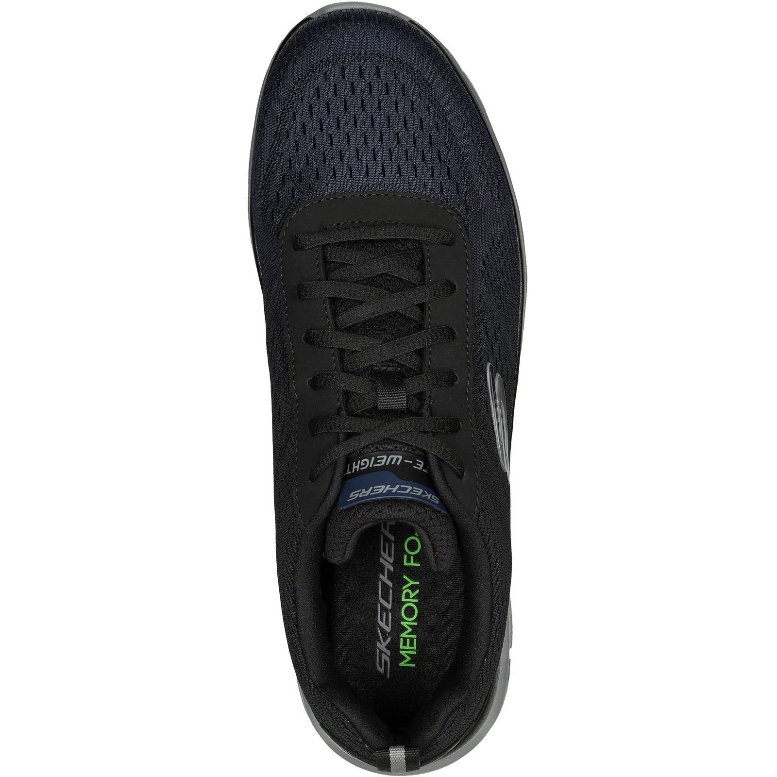 Skechers Track - Ripkent Textile Men's Navy/Black Trainers