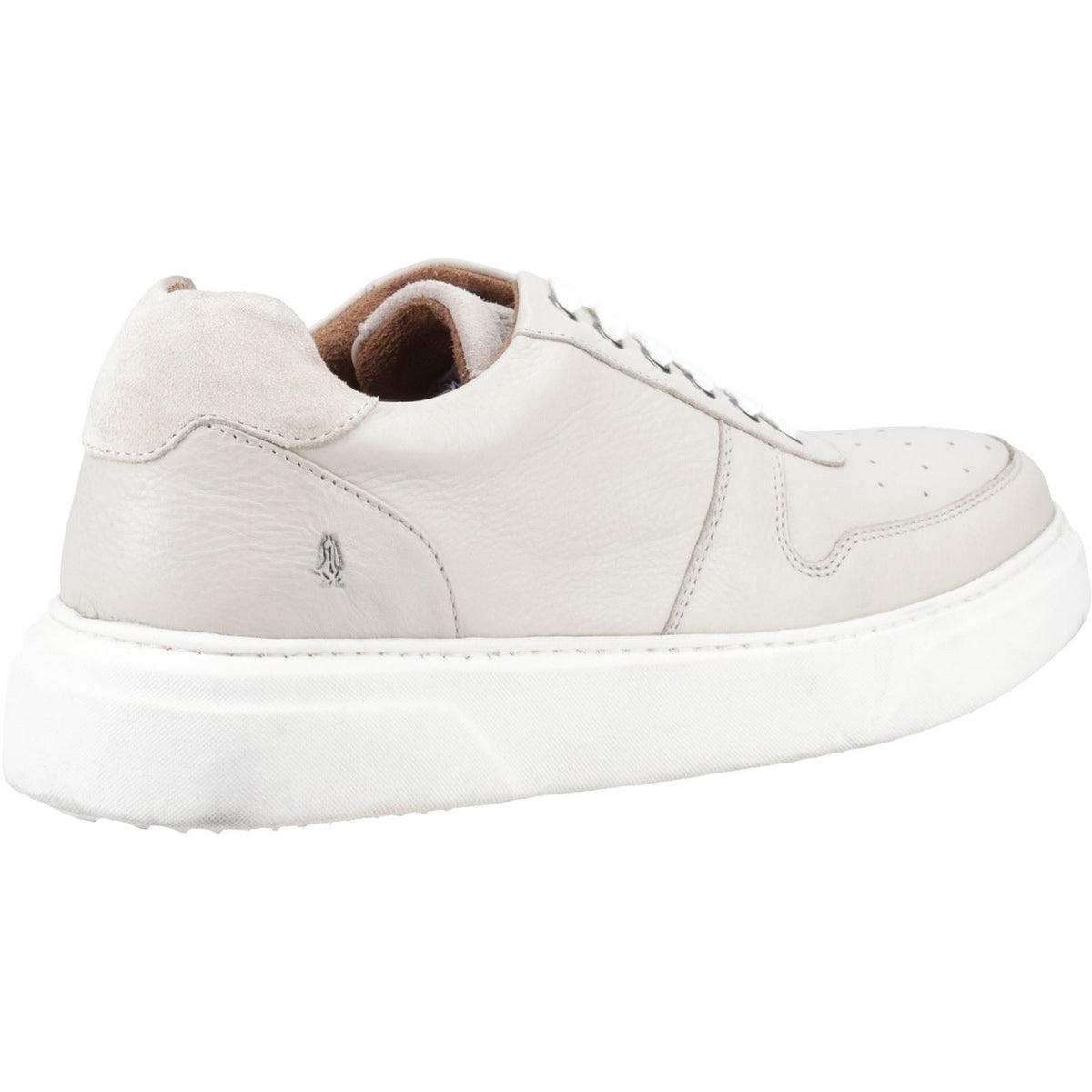 Hush Puppies Wyatt Leather Men's White Trainers