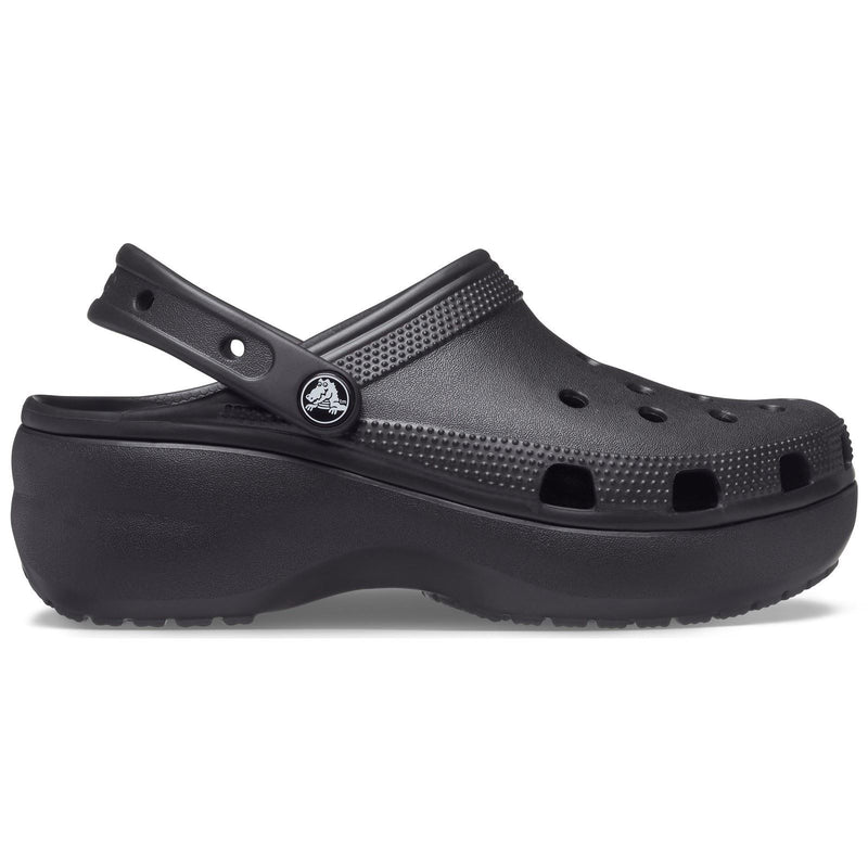 Crocs Classic Platform Synthetic Women's Black Clogs